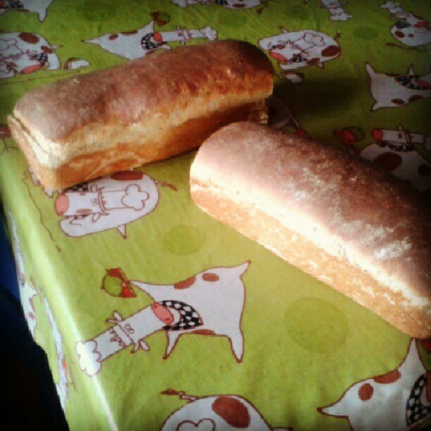 Panes de Nani para desayunar. Menuda pinta que tienen!!!!!!