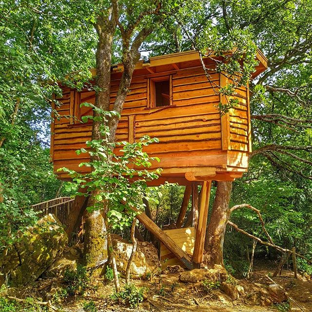 La cabaña de los duendes #treehouse